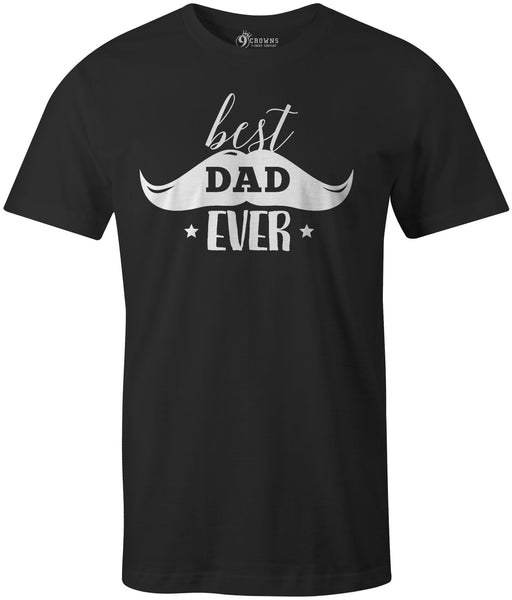 9 Crowns Tees Men's Best Dad Ever Father's Day T-Shirt
