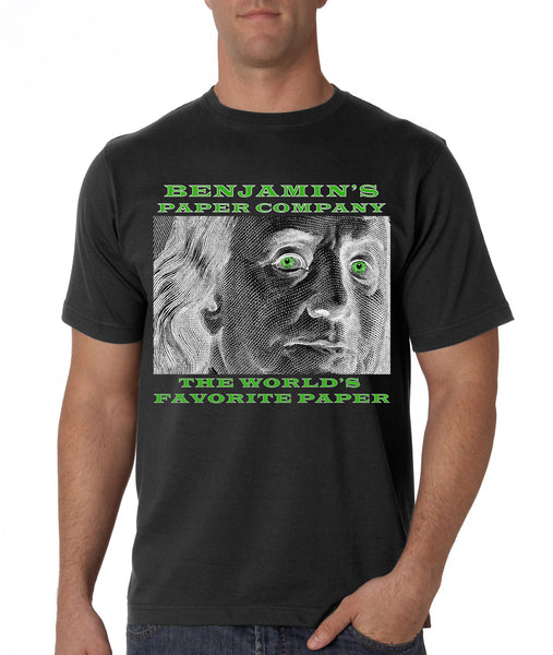 9 Crowns Tees Men's Benjamin's Paper Company T-Shirt